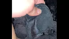 Play Jerk Off to Your Step Sister's Drenched Thong - Taboo Teen Fun
