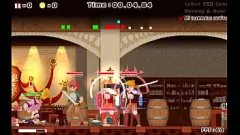Riproduci Azione con sborrata e creampie con ragazze mostruose in un gioco 2D