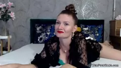 Play Romanian MILF's Big Tits Oil Massage on Live Webcam
