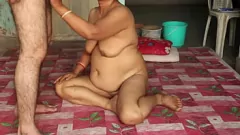 Redă Desi indian mătușa hardcore dracului și gemete