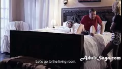 Odtwórz Rozbite małżeństwo przyrodniej siostry: Gorąca drobna uwodzi szwagra lodem i akcją na jeźdźca