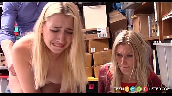 Mom forced to see how a guard fucks her daughter in front of her