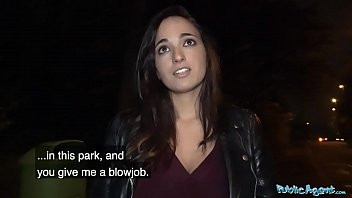 Play Spanish slut accepts money for fucking a stranger
